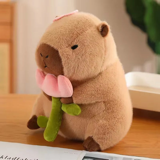 Meet Capy, Your Adorable Plush Capybara Companion for Endless Cuddles!