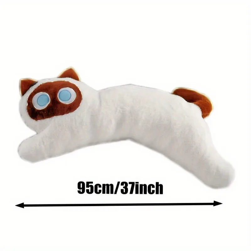 Adorable Plush Black Cat Pillow - Perfect for Cozy Sleep and Stylish Decor